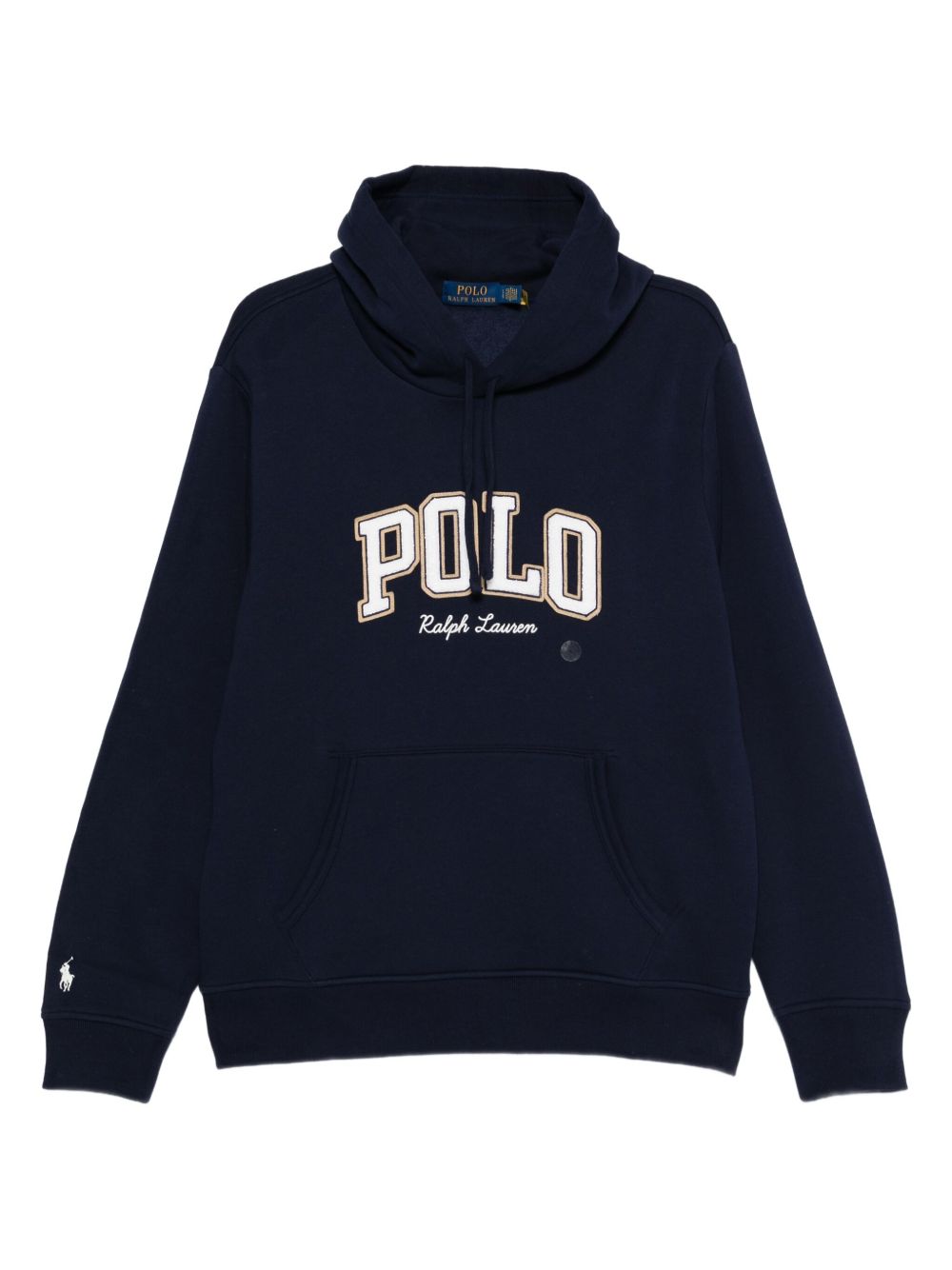 POLO  Men's Logo Fleece Hoodie-OSI