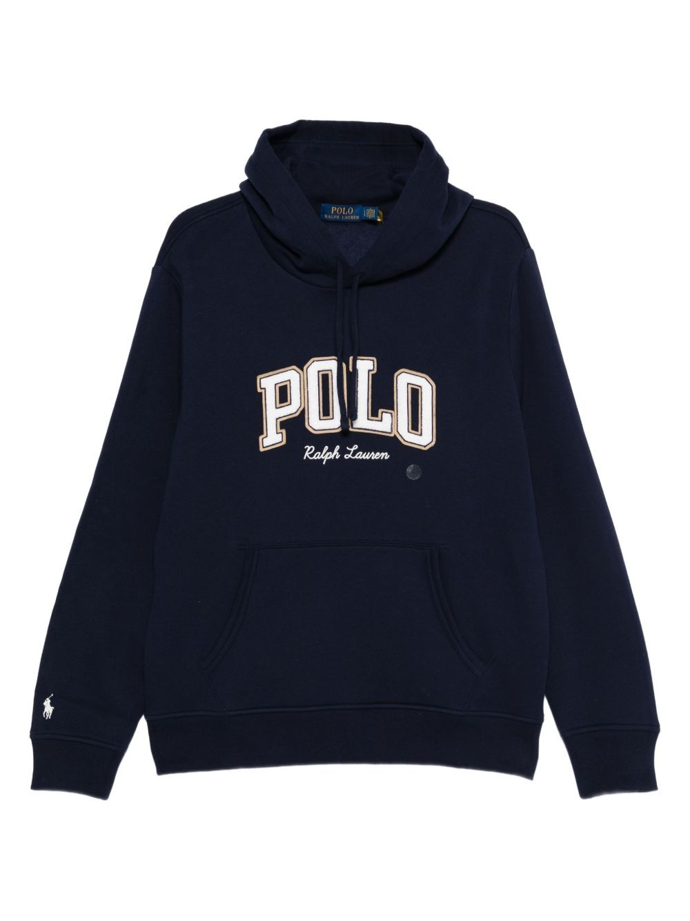 POLO  Men's Logo Fleece Hoodie-OSI