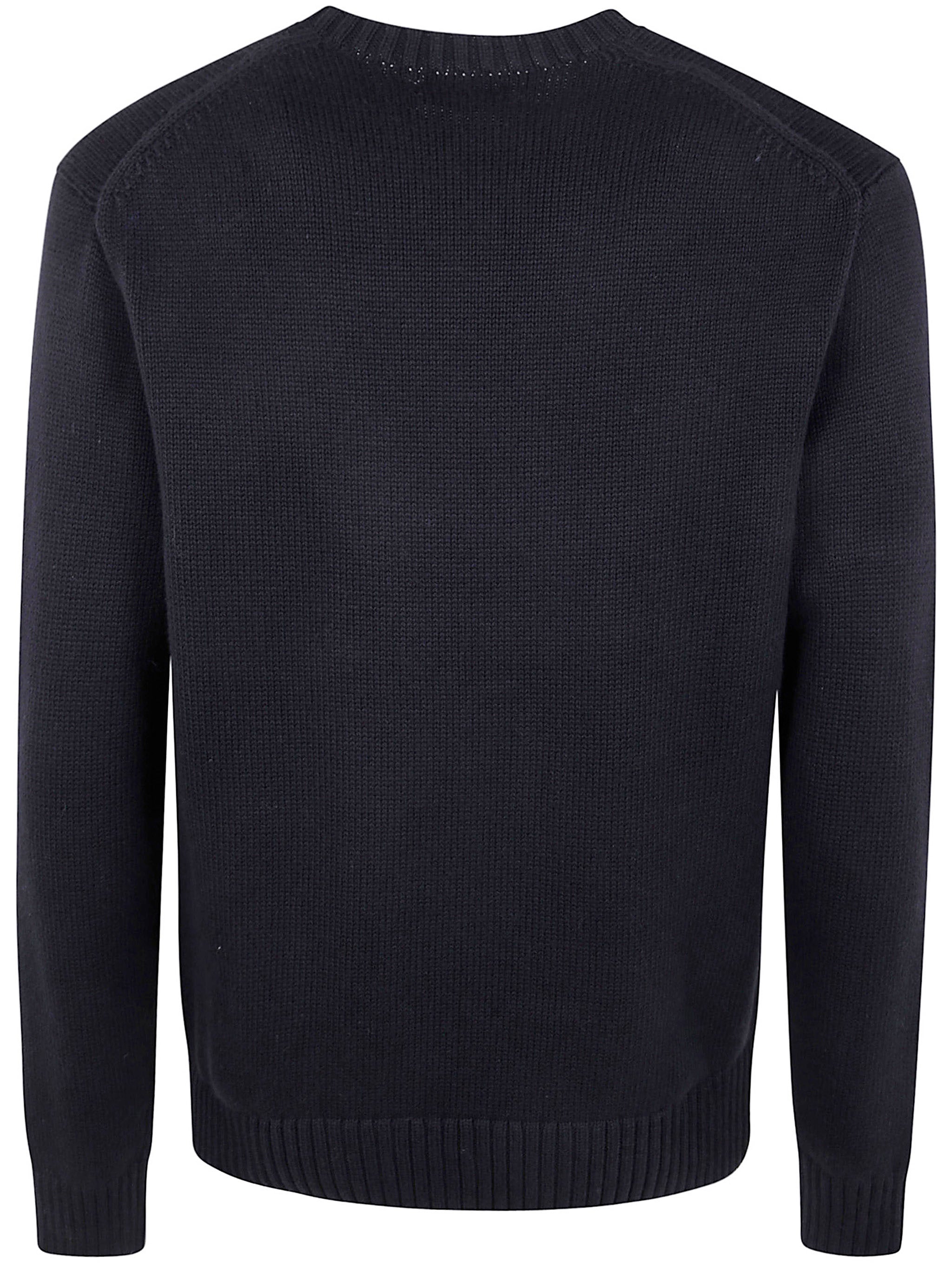 POLO  Men's Long Sleeve Cotton Cashmere Pullover-OSI