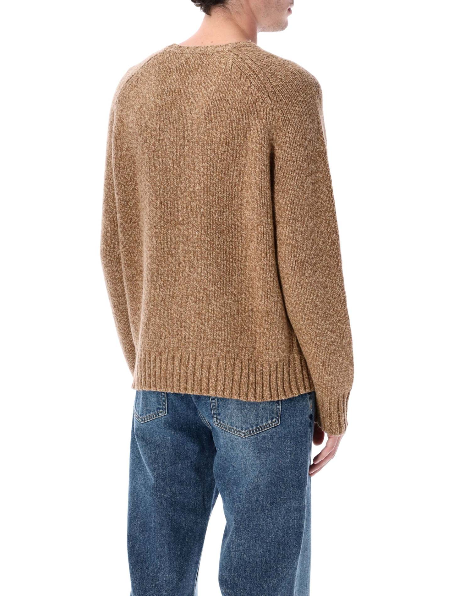 POLO  Wool-Blend Crewneck Sweater-OSI