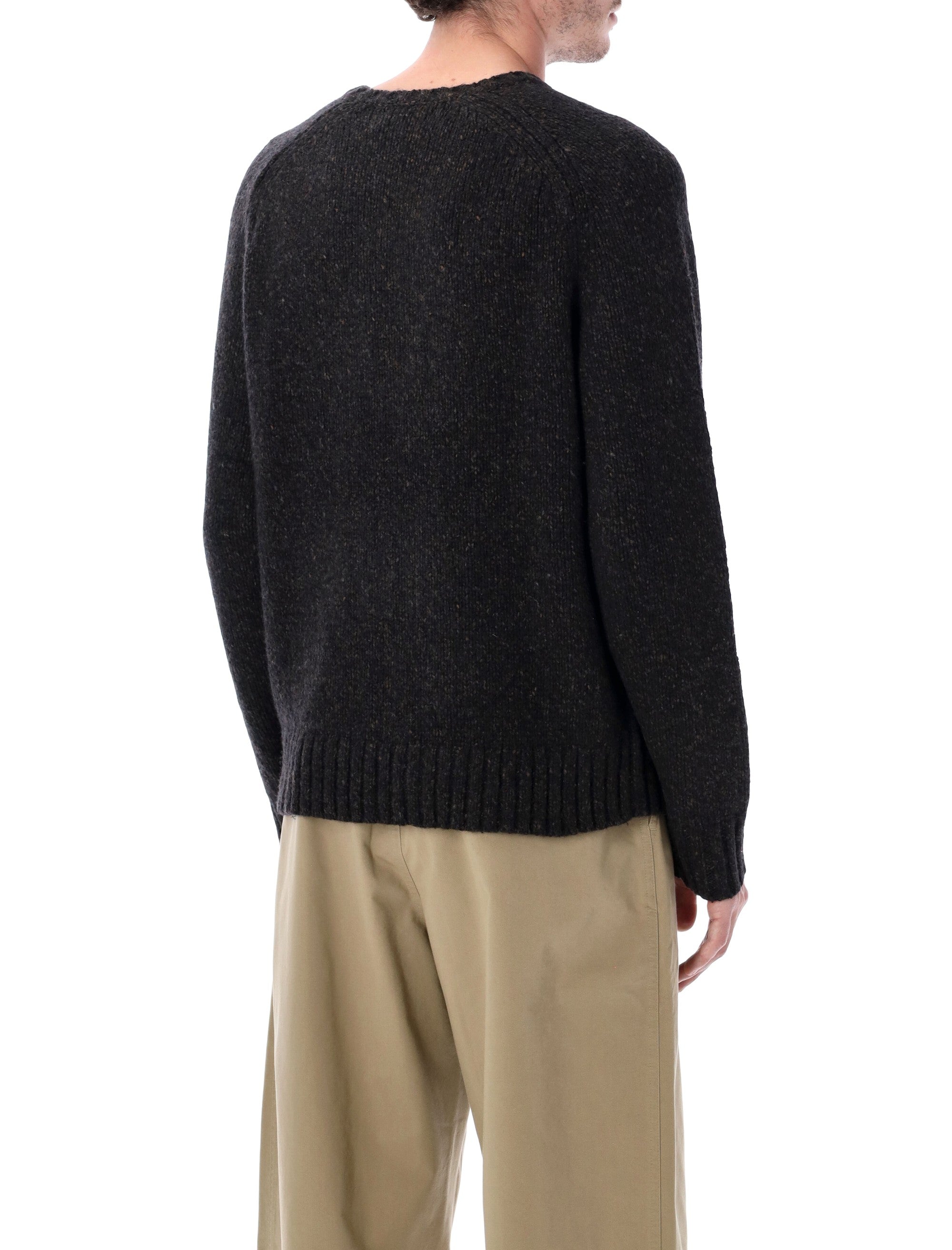 POLO  Wool-Blend Crewneck Sweater-OSI