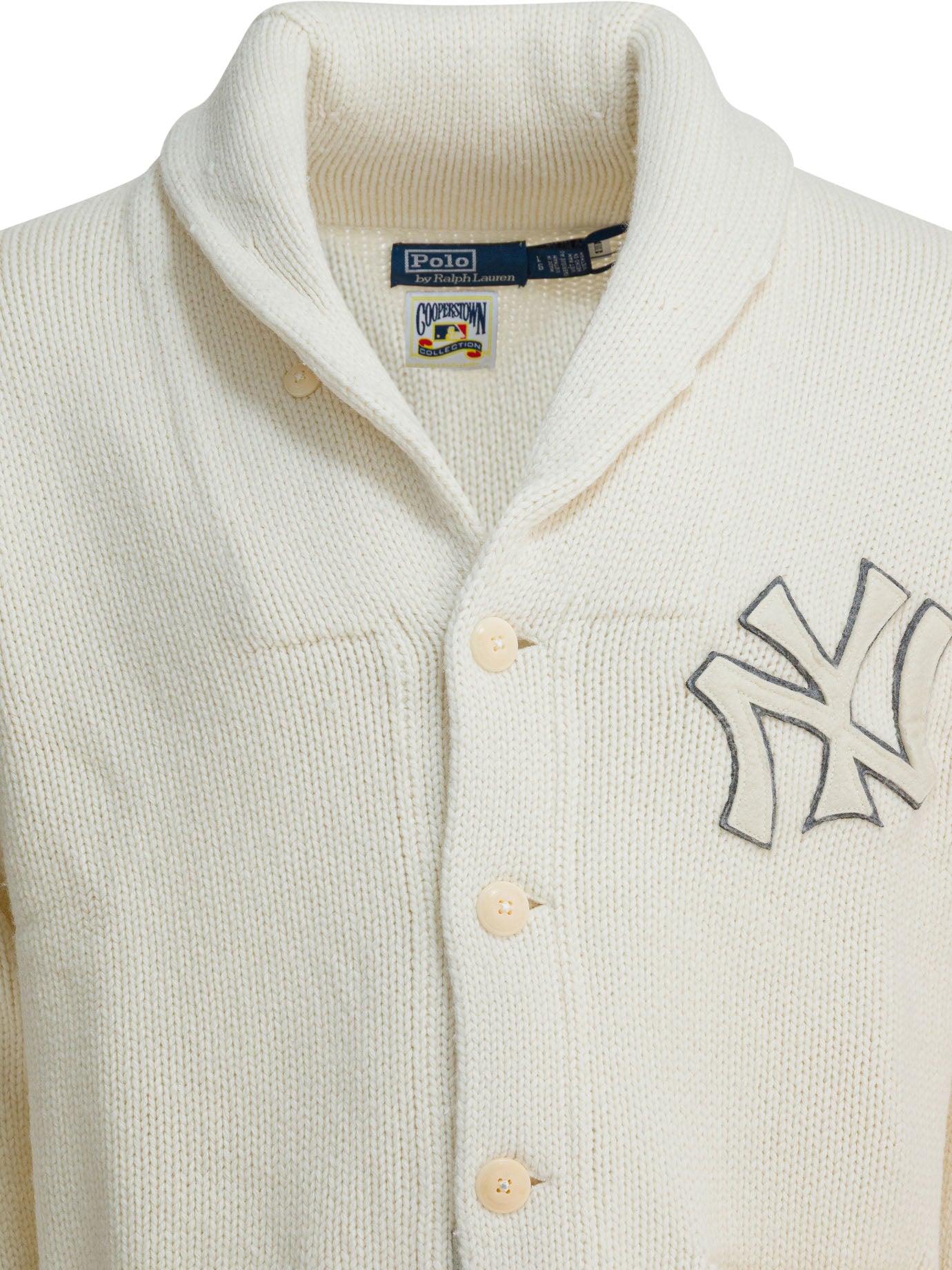 POLO  New York Yankees Wool Cardigan - Relaxed Fit-OSI