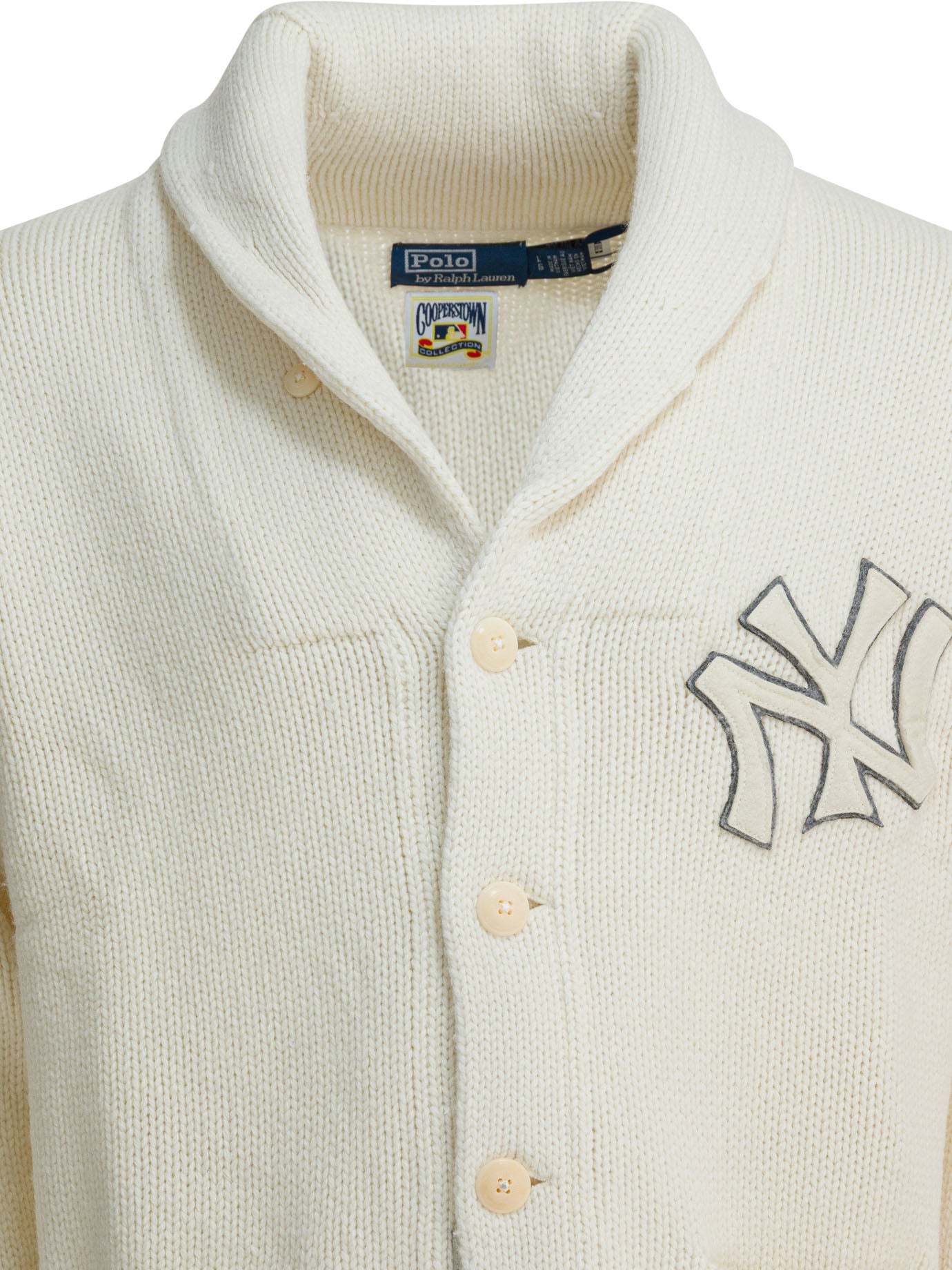 POLO  New York Yankees Wool Cardigan - Relaxed Fit-OSI