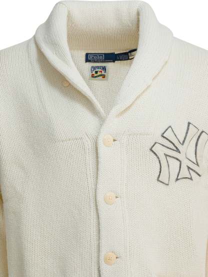 POLO  New York Yankees Wool Cardigan - Relaxed Fit-OSI
