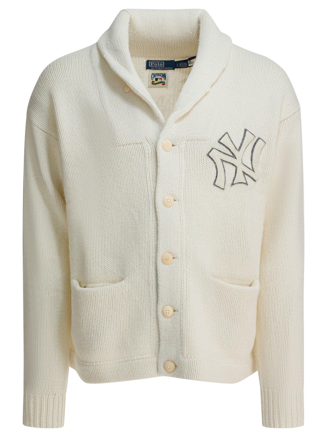 POLO  New York Yankees Wool Cardigan - Relaxed Fit-OSI