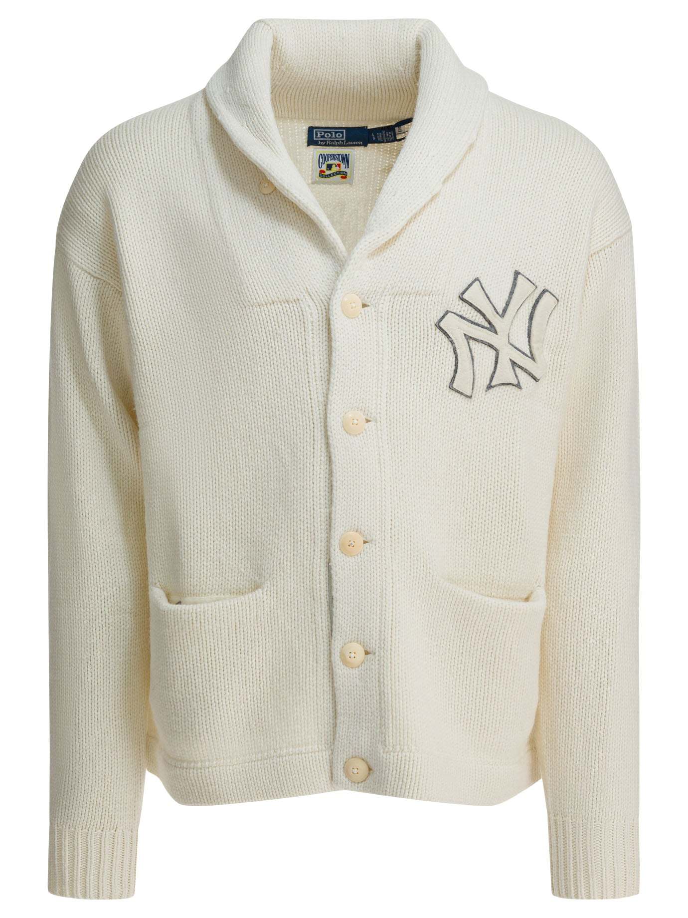 POLO  New York Yankees Wool Cardigan - Relaxed Fit-OSI