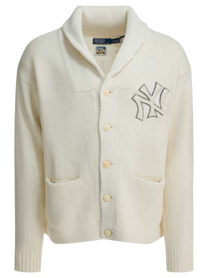 POLO  New York Yankees Wool Cardigan - Relaxed Fit-OSI