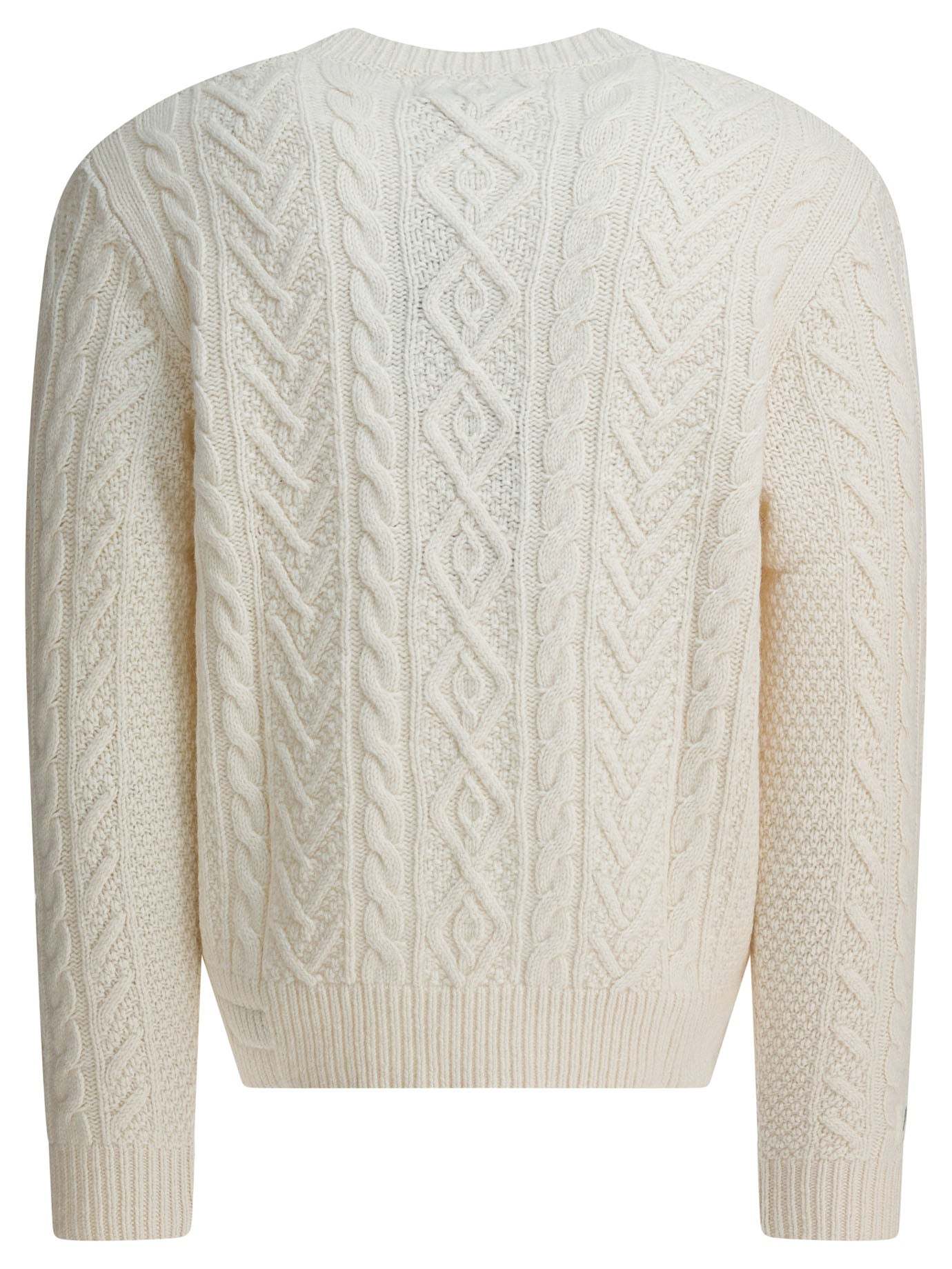POLO  New York Yankees�?Wool and Alpaca Crewneck Sweater - Regular Fit-OSI