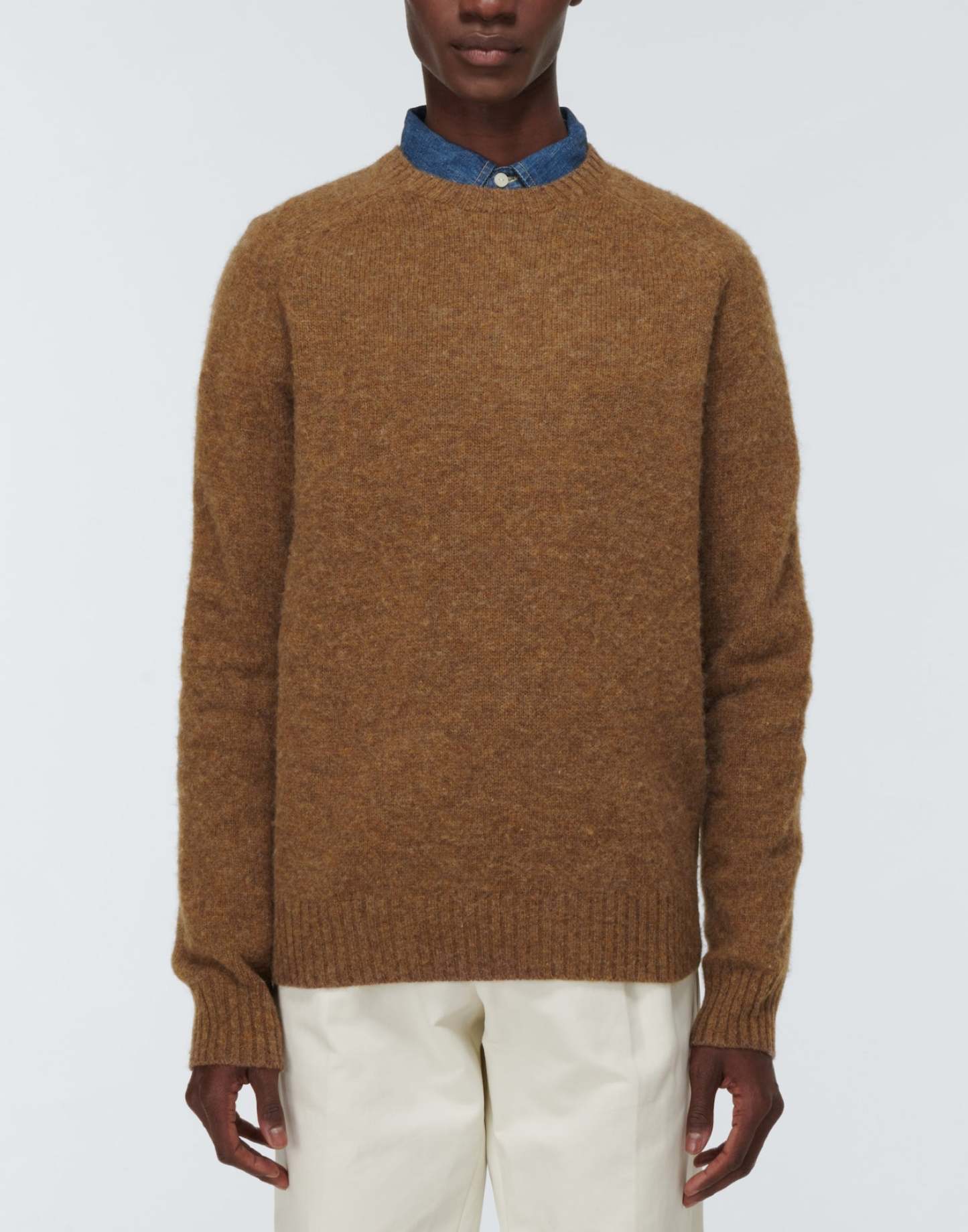 POLO  Aviator Wool Sweater - Men's Crewneck Pullover-OSI