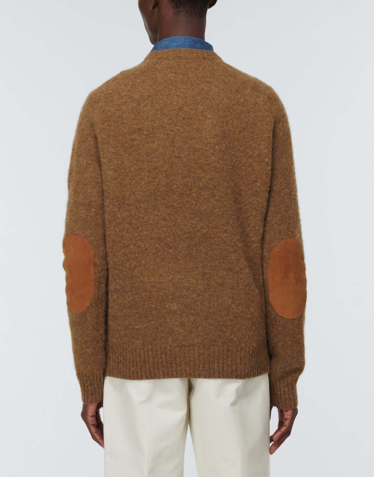 POLO  Aviator Wool Sweater - Men's Crewneck Pullover-OSI