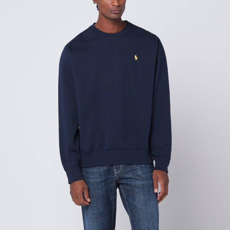 POLO  Cotton-Blend Crew Neck Sweatshirt for Men-OSI