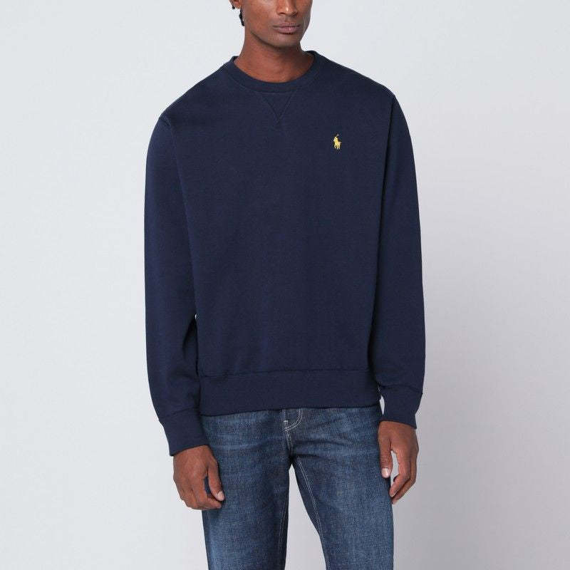 POLO  Cotton-Blend Crew Neck Sweatshirt for Men-OSI