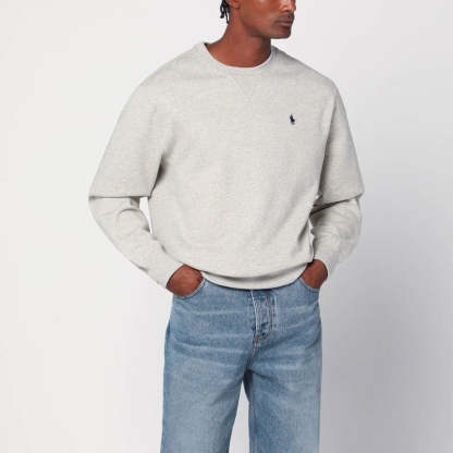 POLO  Crew Neck Cotton Blend Sweatshirt for Men-OSI