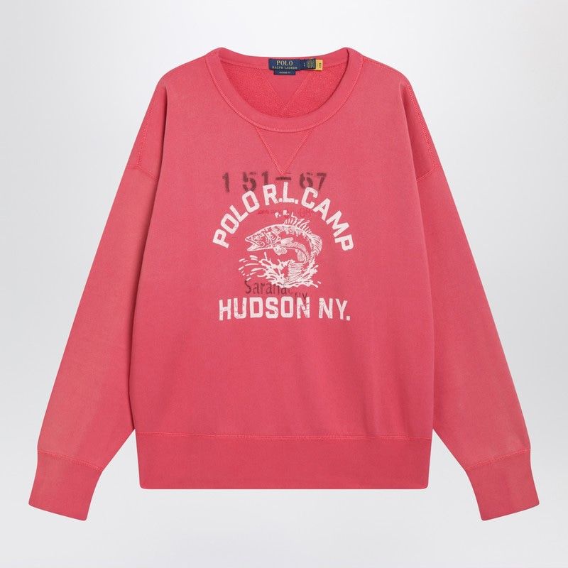 POLO  Men's Logo Print Sweatshirt-OSI