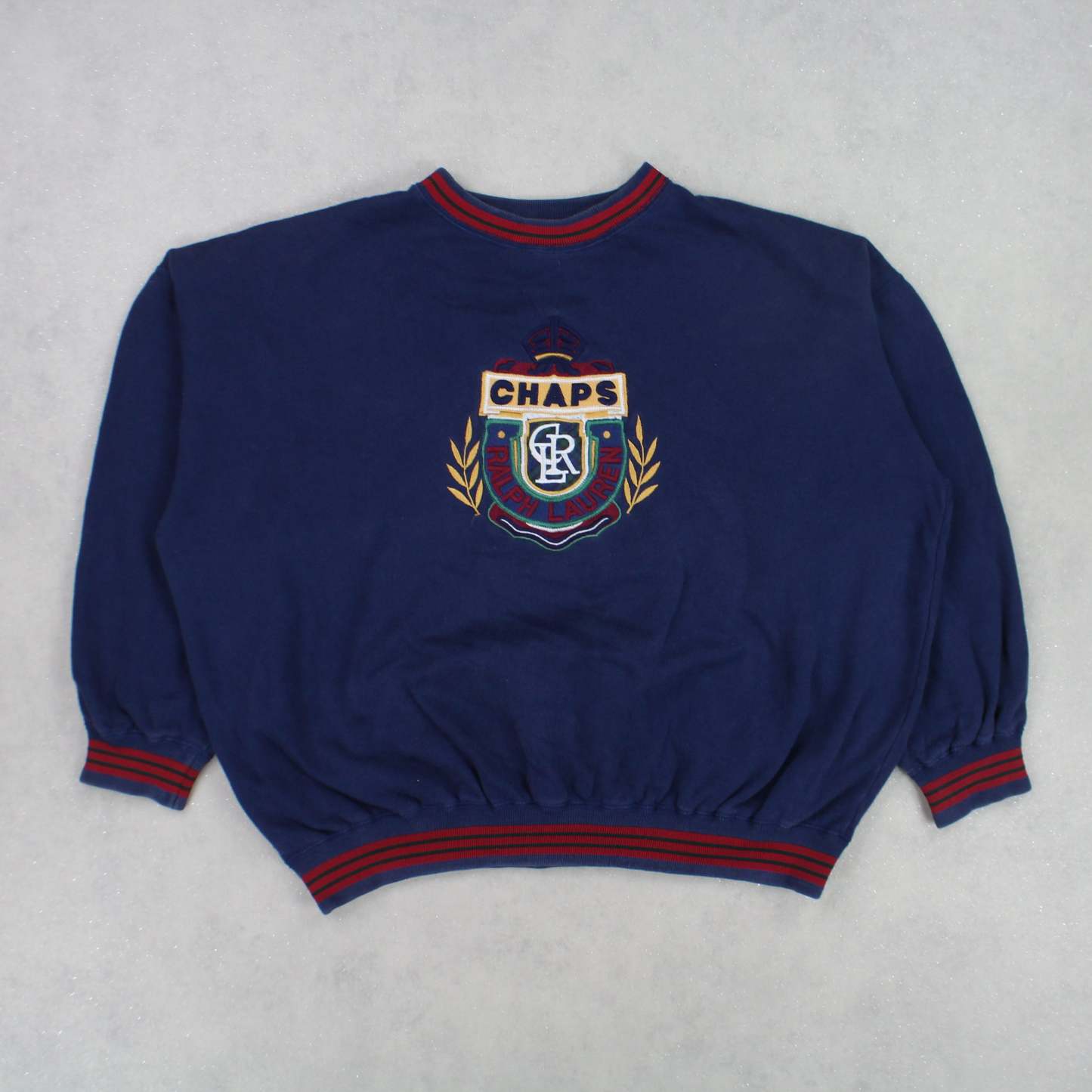 RARE 1990s   Sweatshirt Navy-OSI