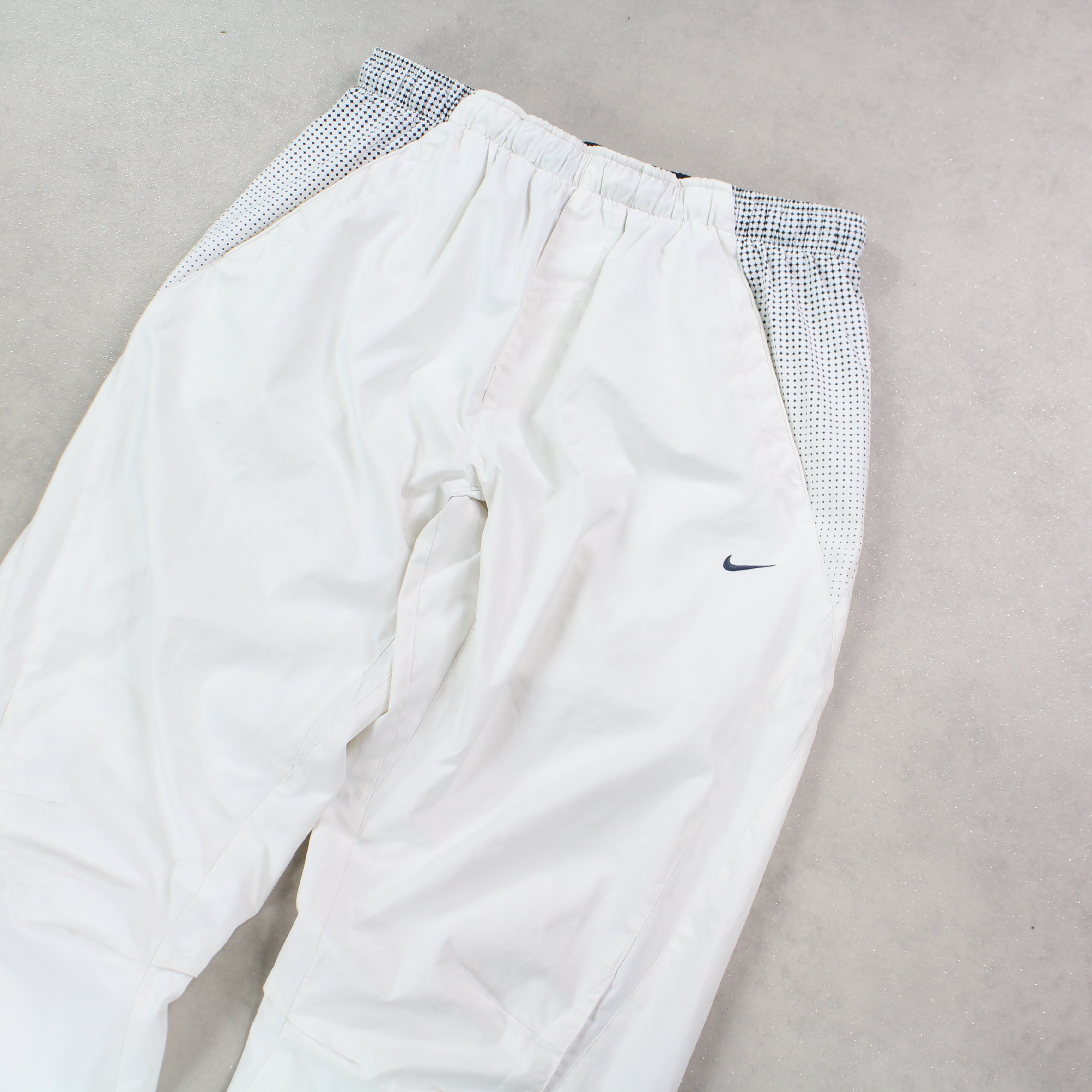 SUPER RARE 2000s Athletic Trackpants White-OSI