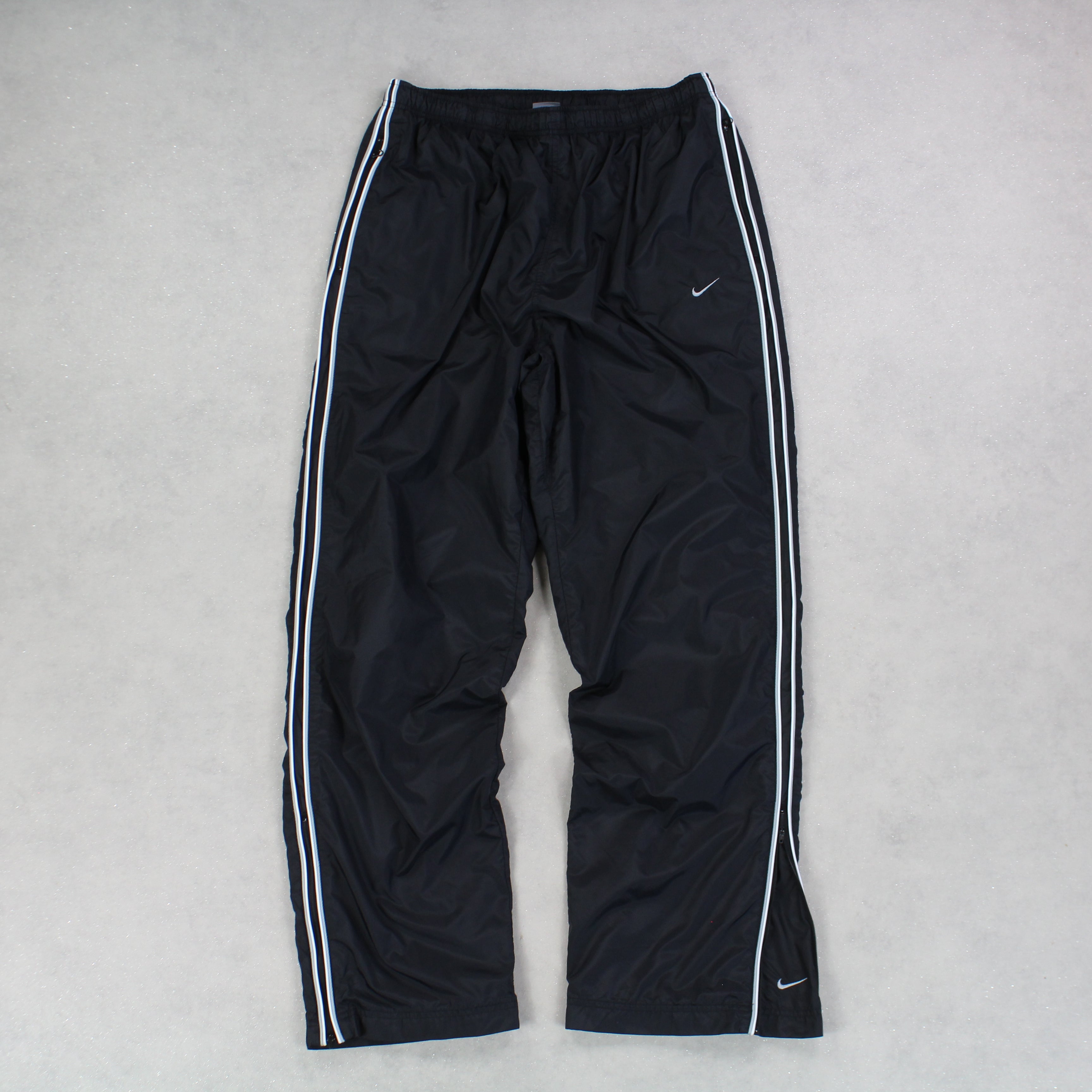 SUPER RARE 2000s Trackpants Black-OSI