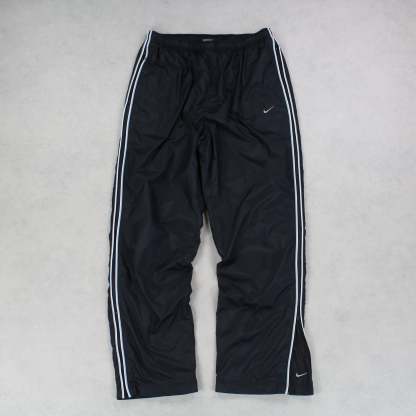 SUPER RARE 2000s Trackpants Black-OSI