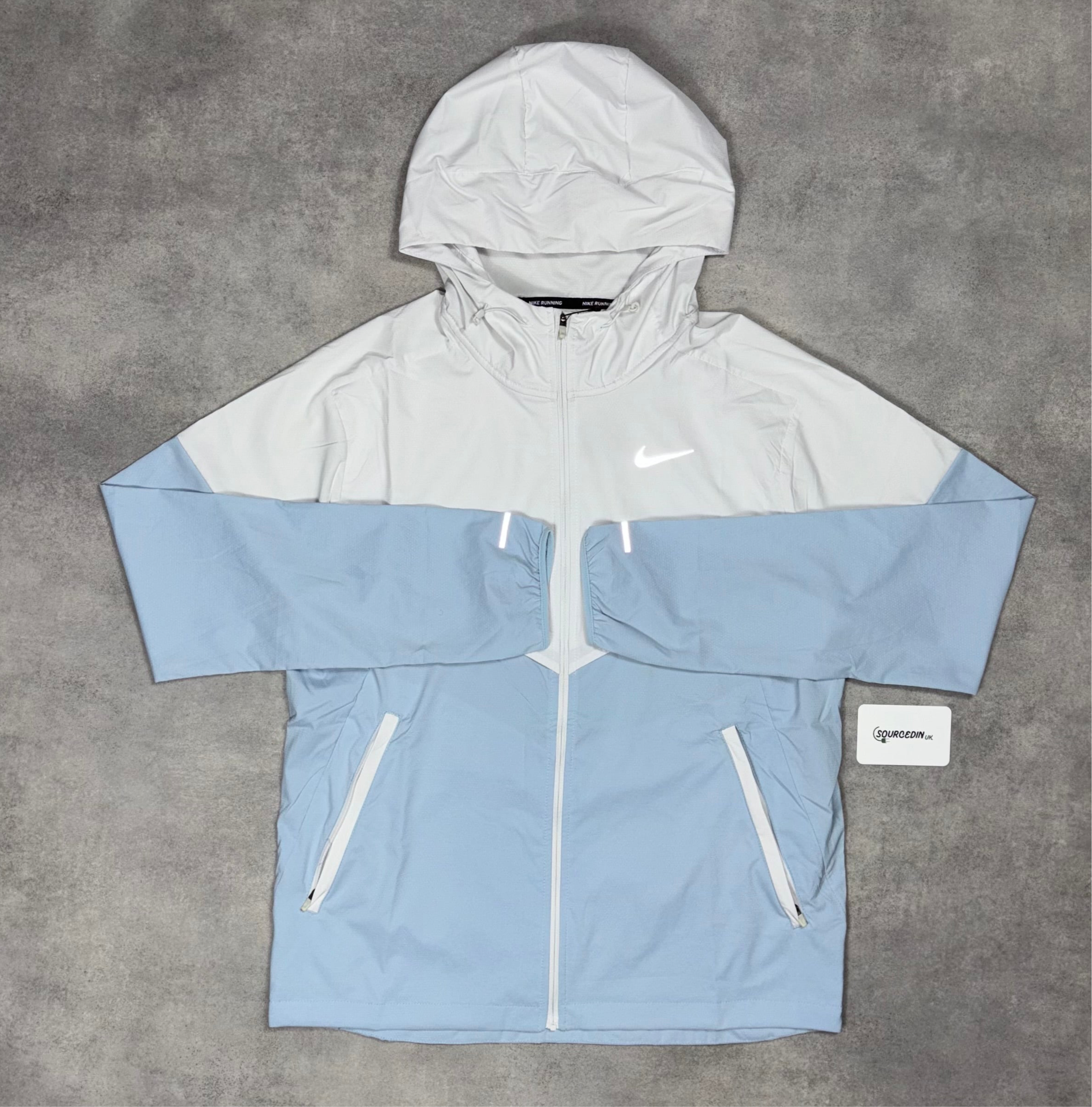 Uv Windrunner Jacket Armoury Blue & Black Phenom Bottom Set-OSI