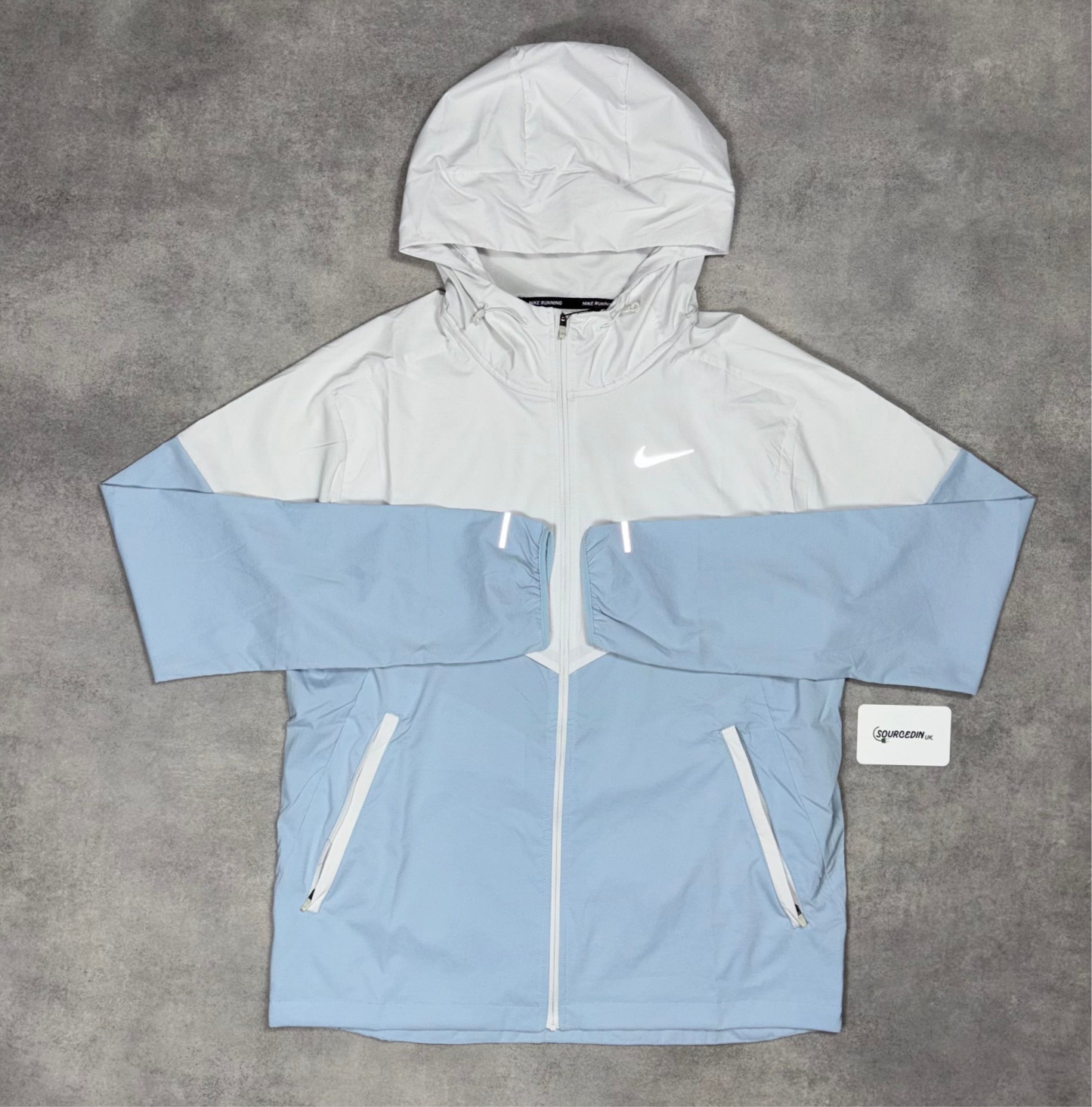 Uv Windrunner Jacket Armoury Blue & Black Phenom Bottom Set-OSI
