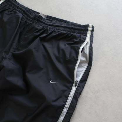 RARE 2000s Trackpants Black-OSI