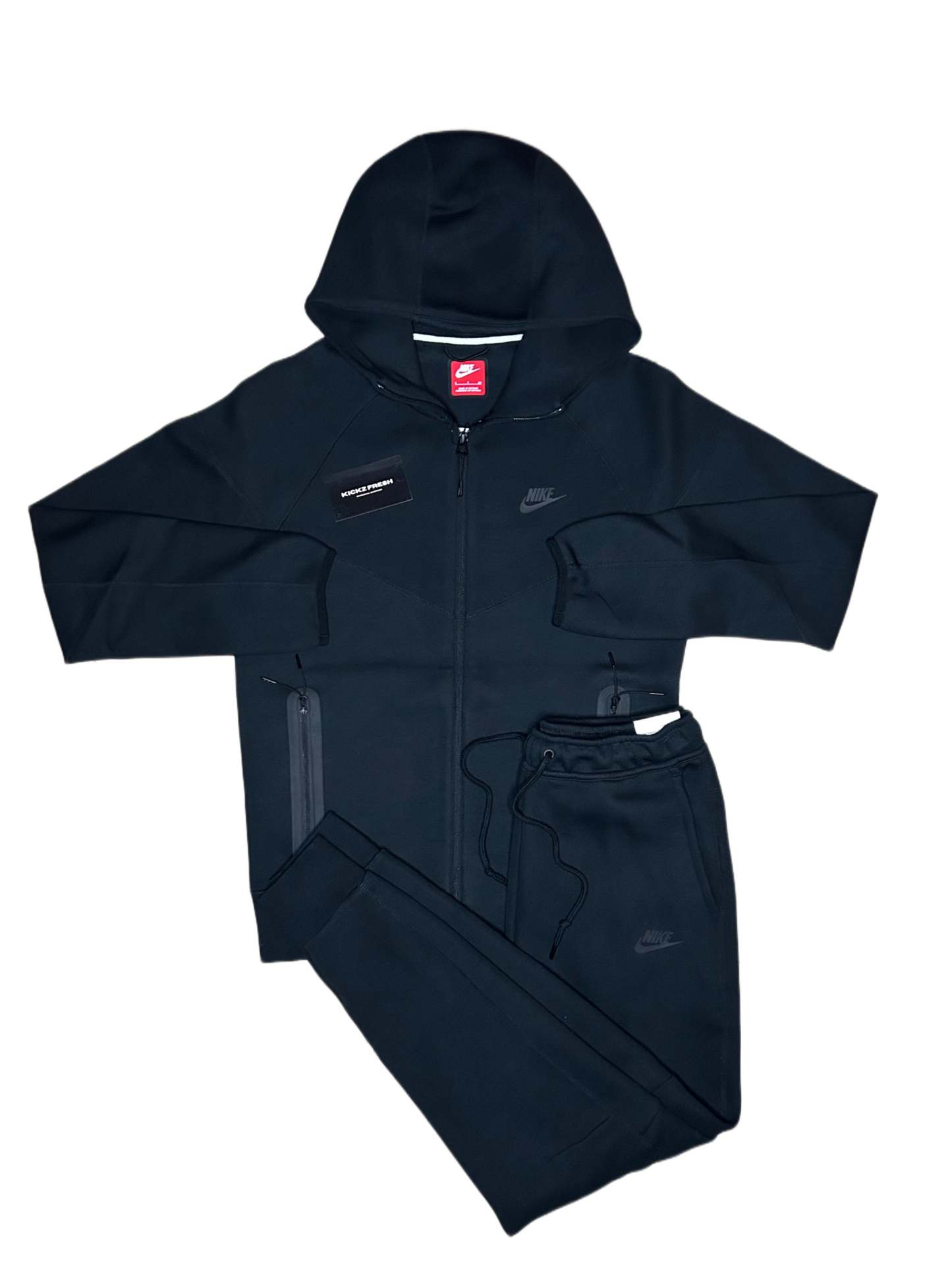 Tech Fleece Black Tracksuit (New Season)-OSI