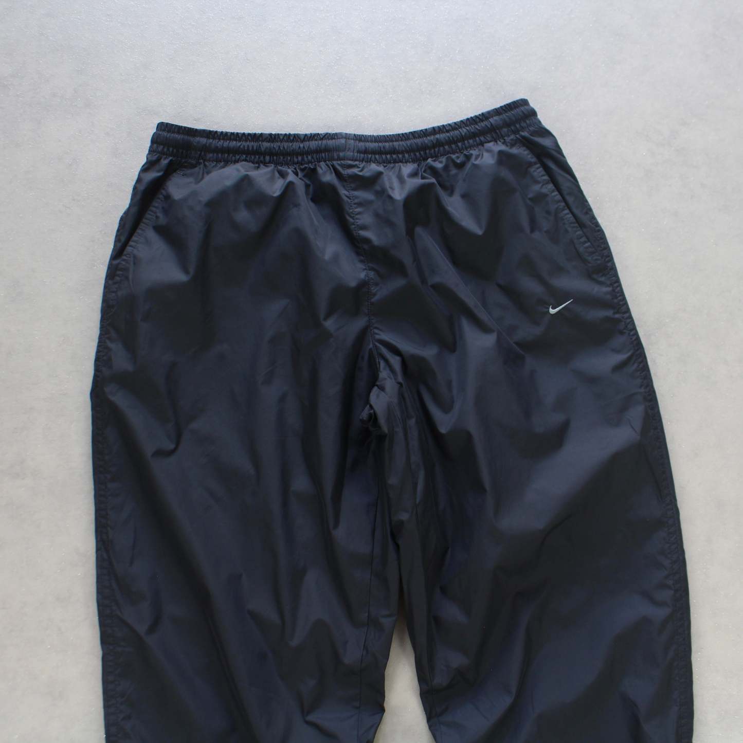 RARE 2000s Trackpants Black-OSI