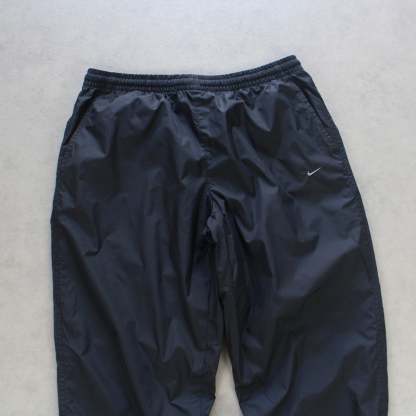 RARE 2000s Trackpants Black-OSI