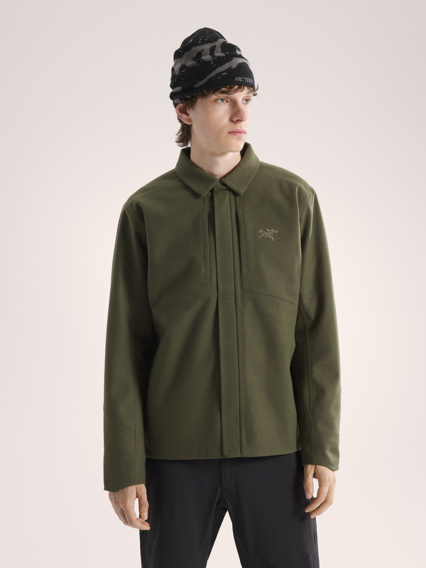 Sawyer Wool Overshirt Men's-OSI