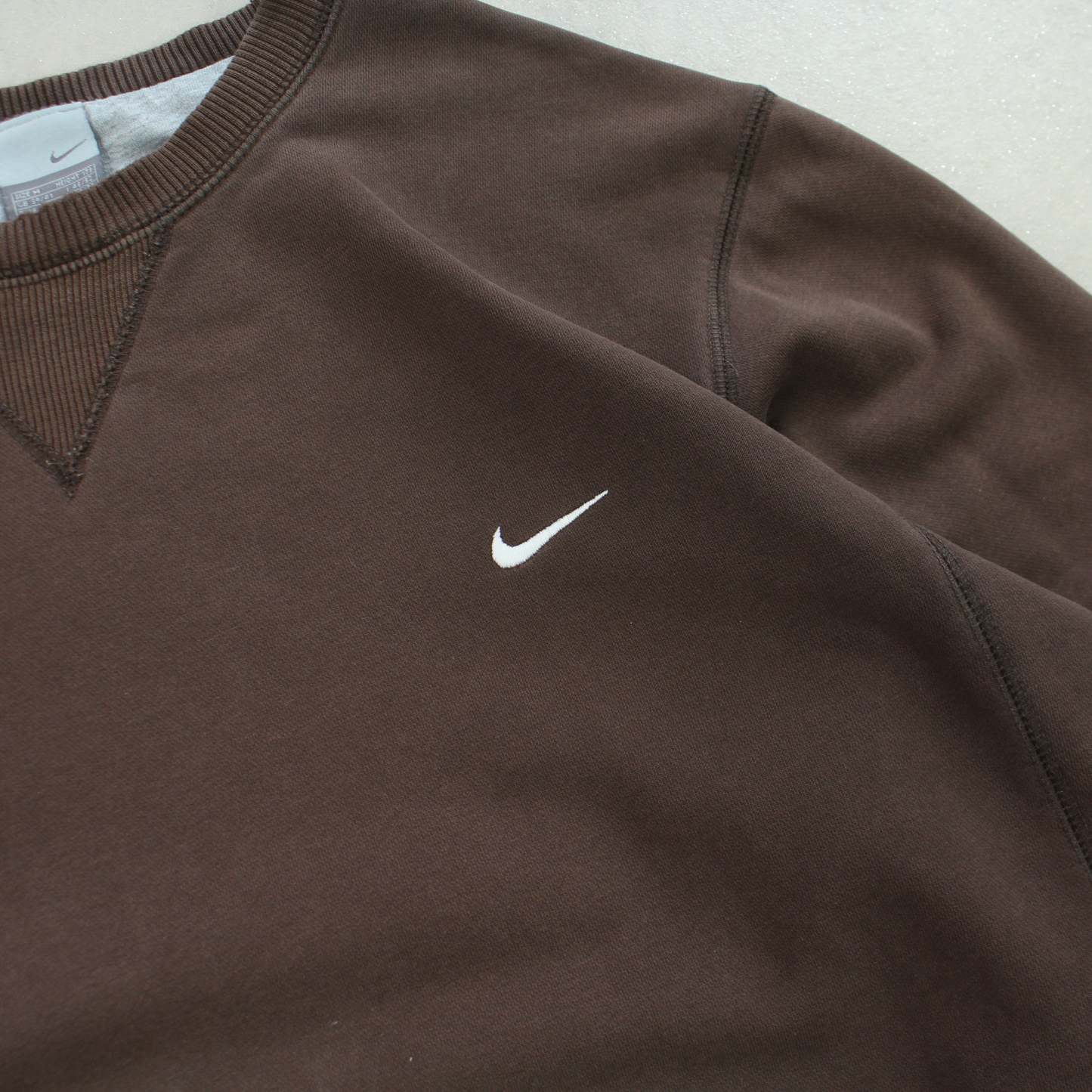 SUPER RARE 2000s  Sweatshirt Brown-OSI