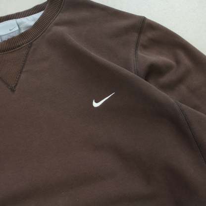 SUPER RARE 2000s  Sweatshirt Brown-OSI