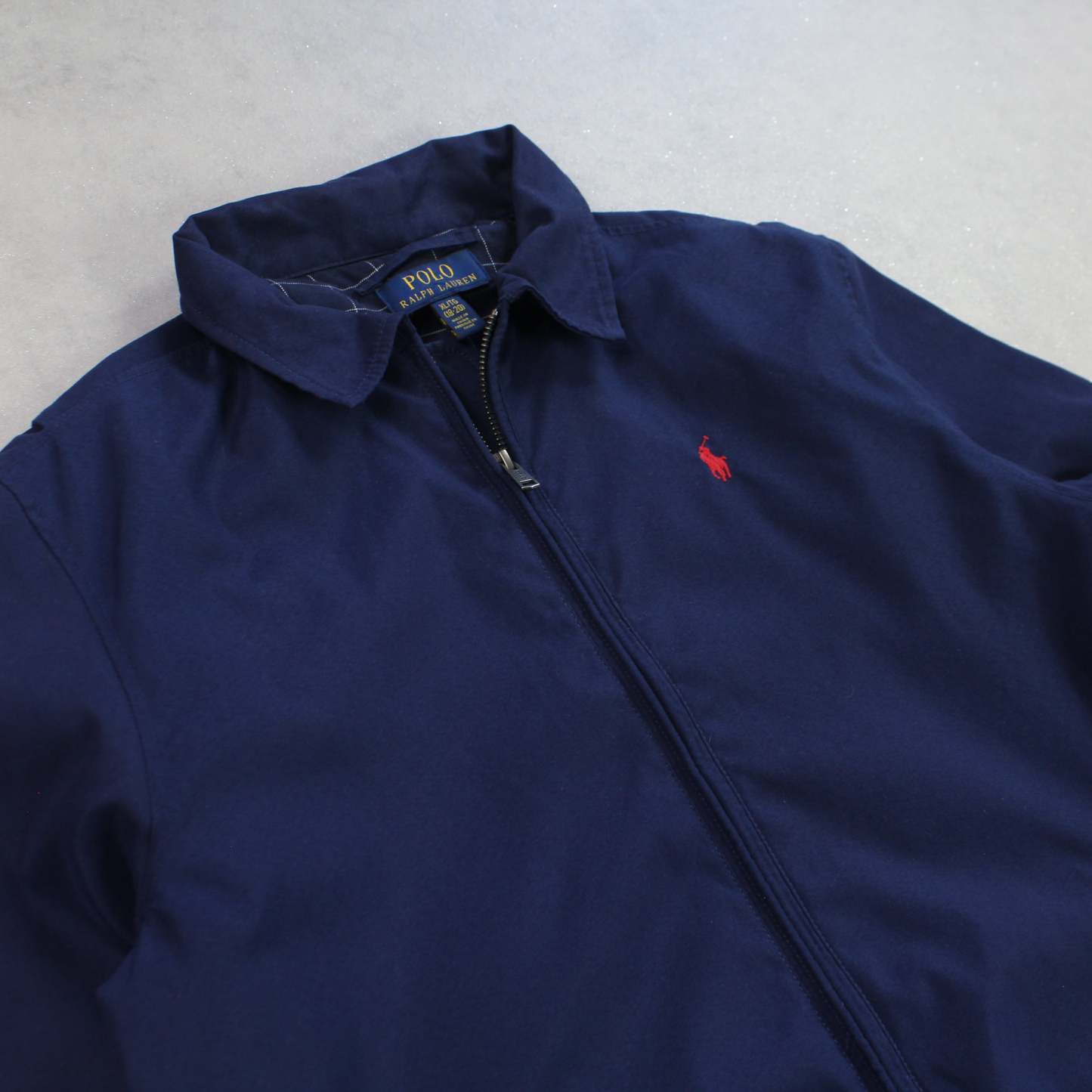 RARE 90s  Harrington Jacket Navy-OSI