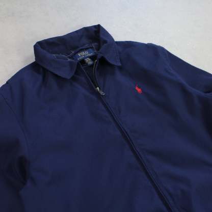RARE 90s  Harrington Jacket Navy-OSI