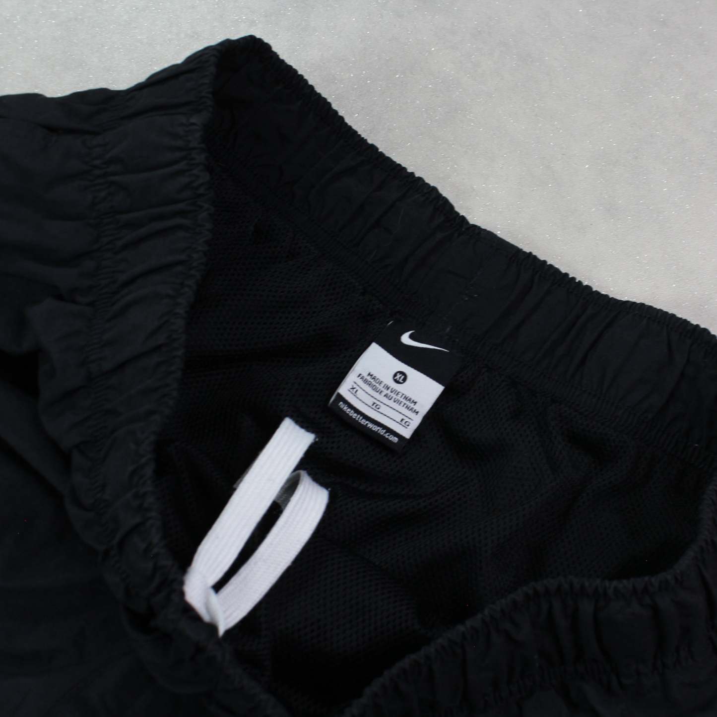 RARE 2000s Baggy Trackpants Black-OSI