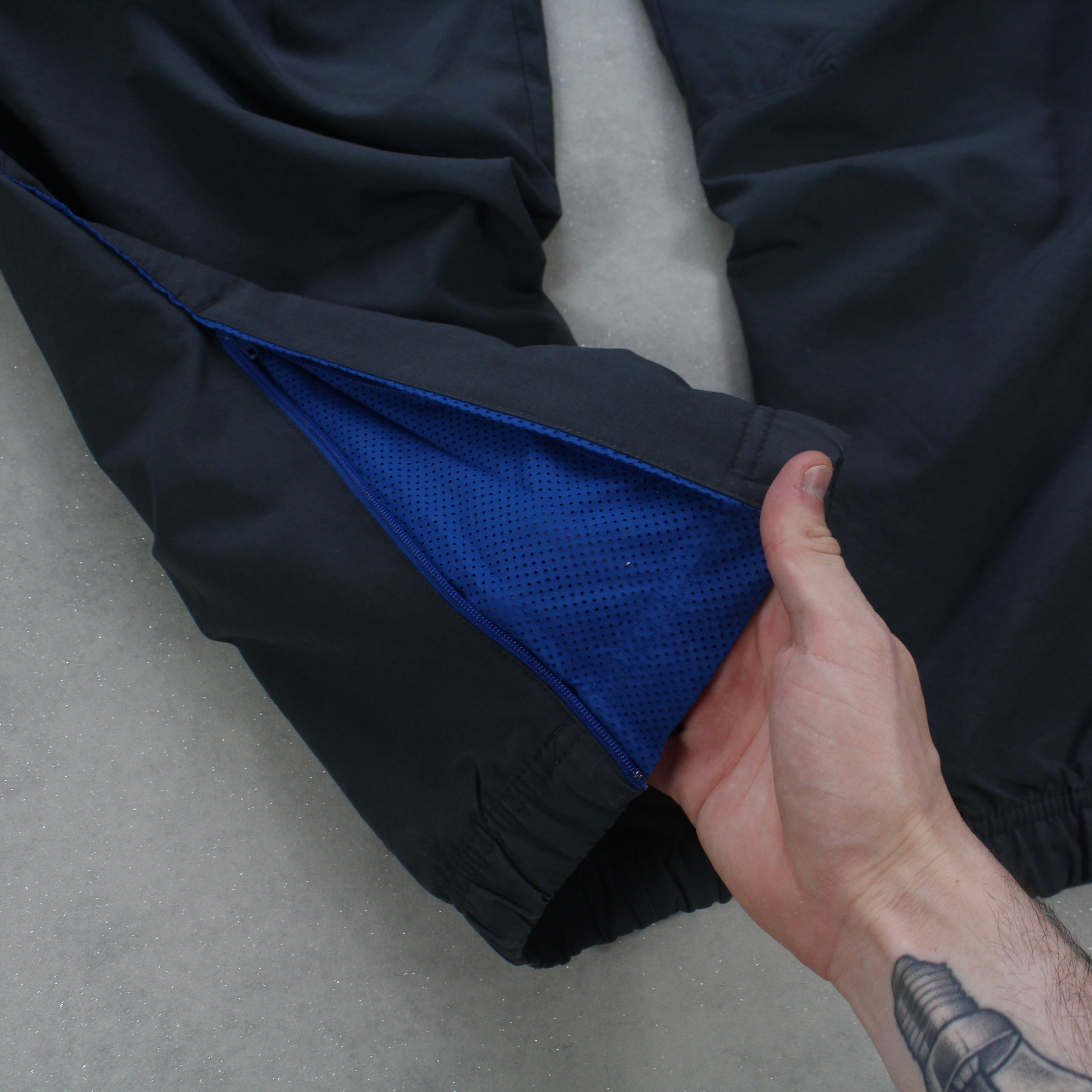 RARE 2000s Trackpants Grey-OSI