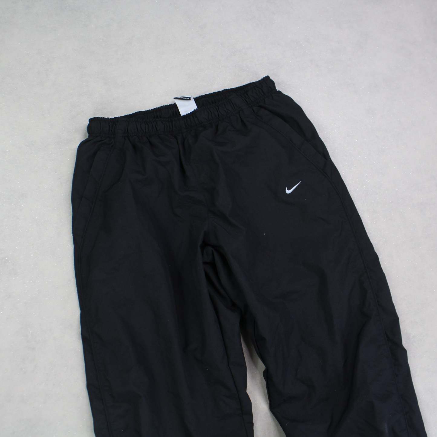 RARE 2000s Trackpants Black-OSI
