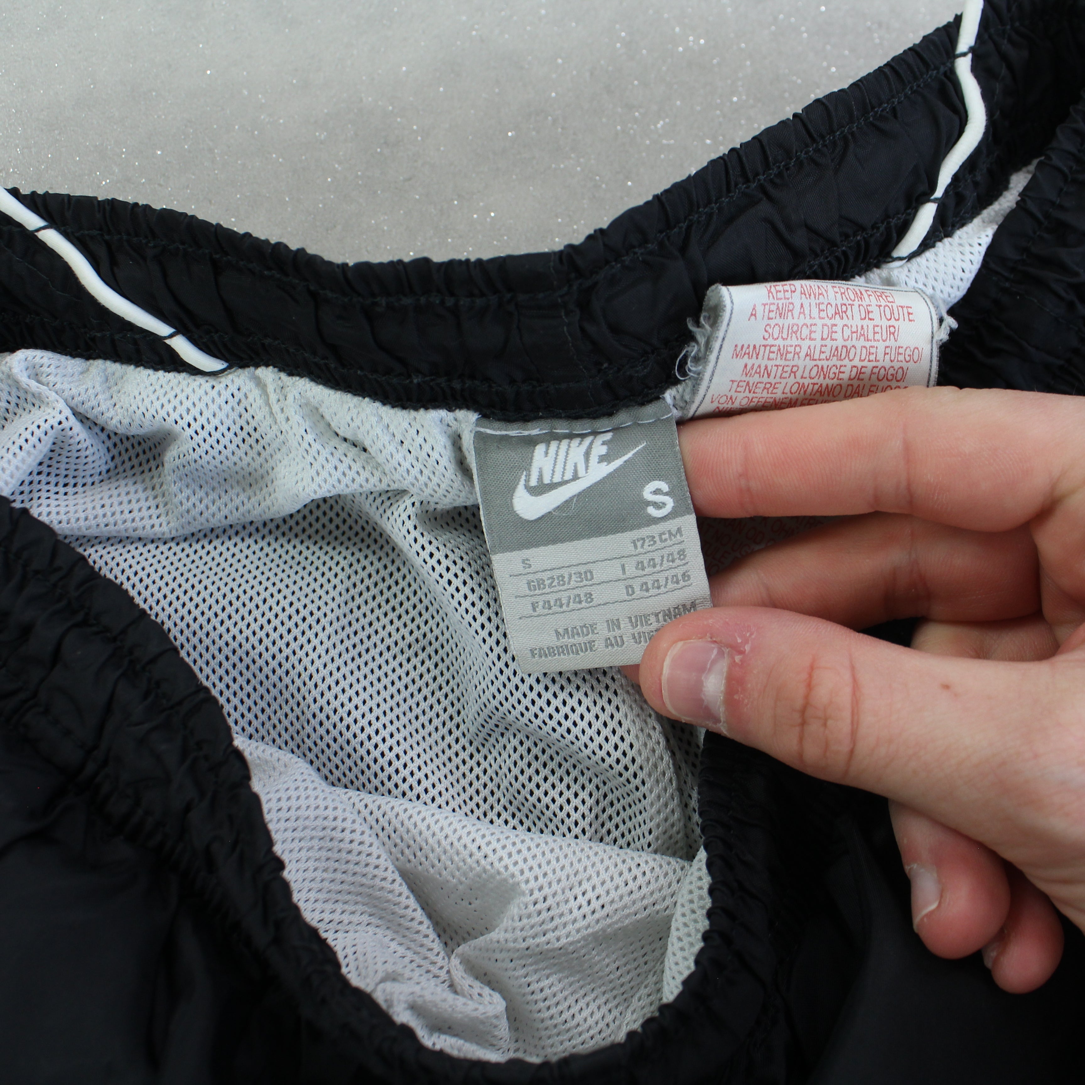 SUPER RARE 00s Trackpants Black-OSI