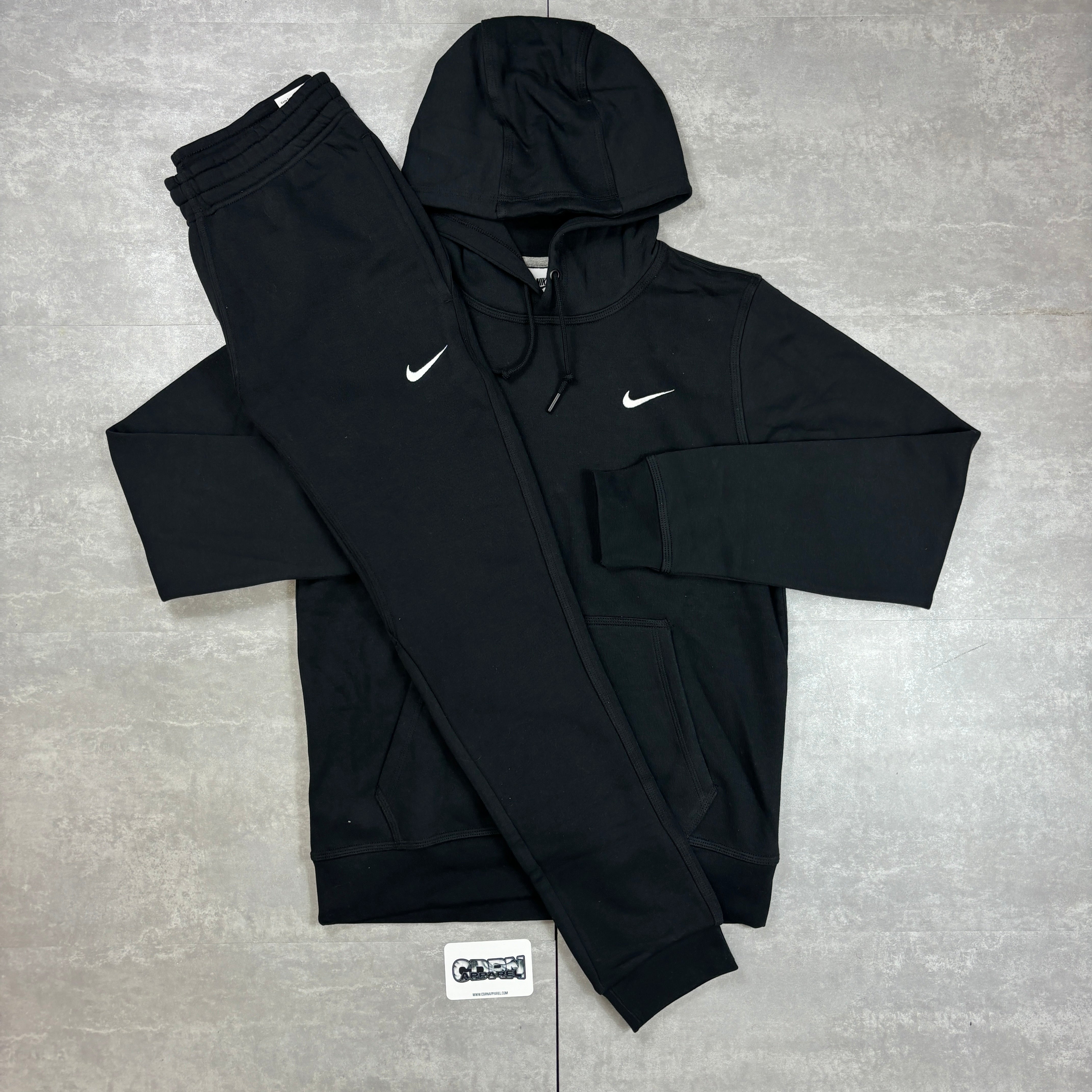 Club Swoosh Tracksuit - Black-OSI