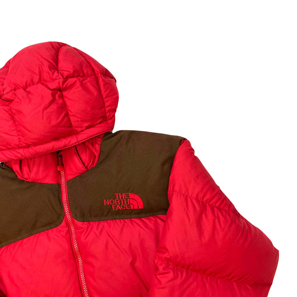 Red & Brown Baltoro Puffer Jacket-OSI