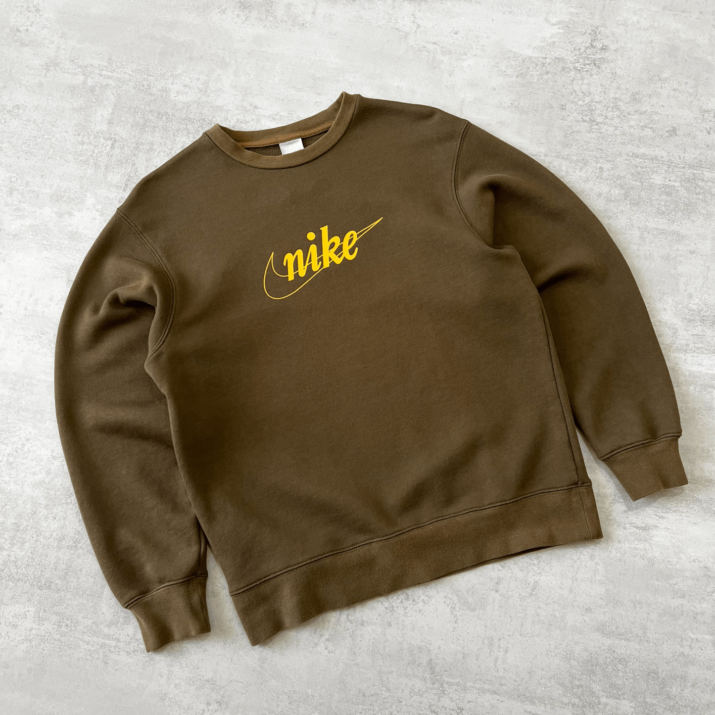1990s heavyweight emboredired sweatshirt-OSI