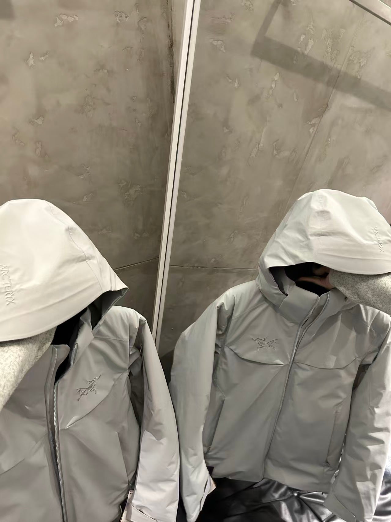  macai men's insulated jacket white ski and snowboard jacket-OSI