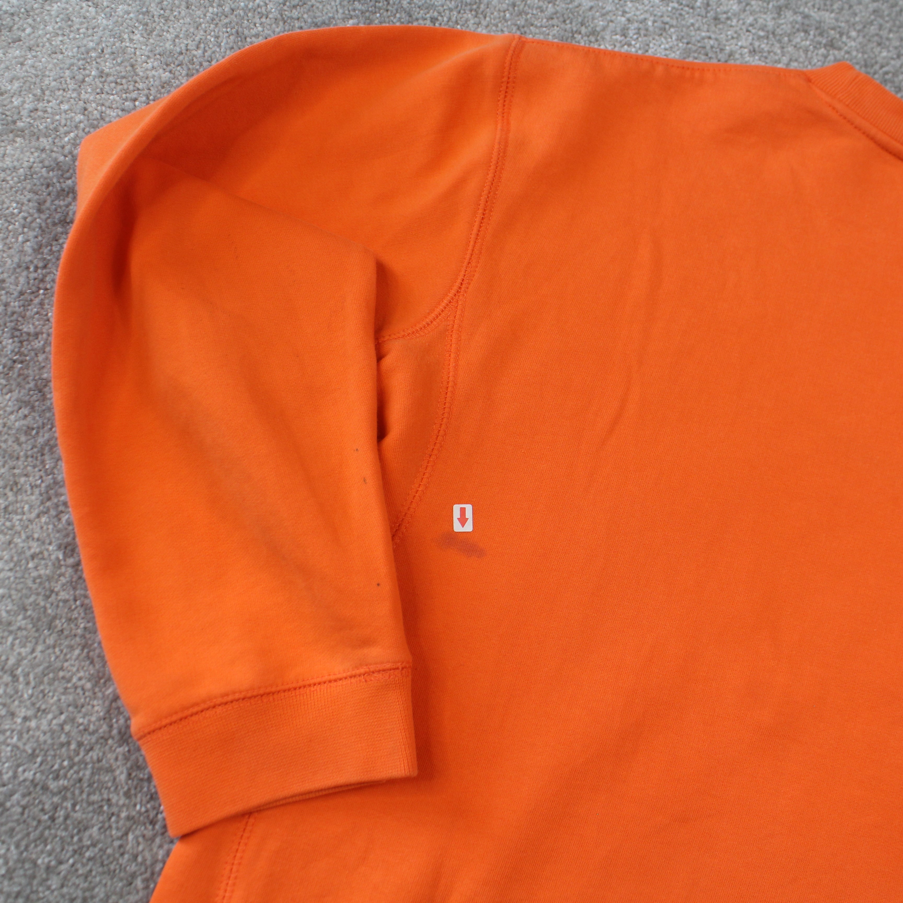 2000s   Swoosh Sweatshirt Orange-OSI