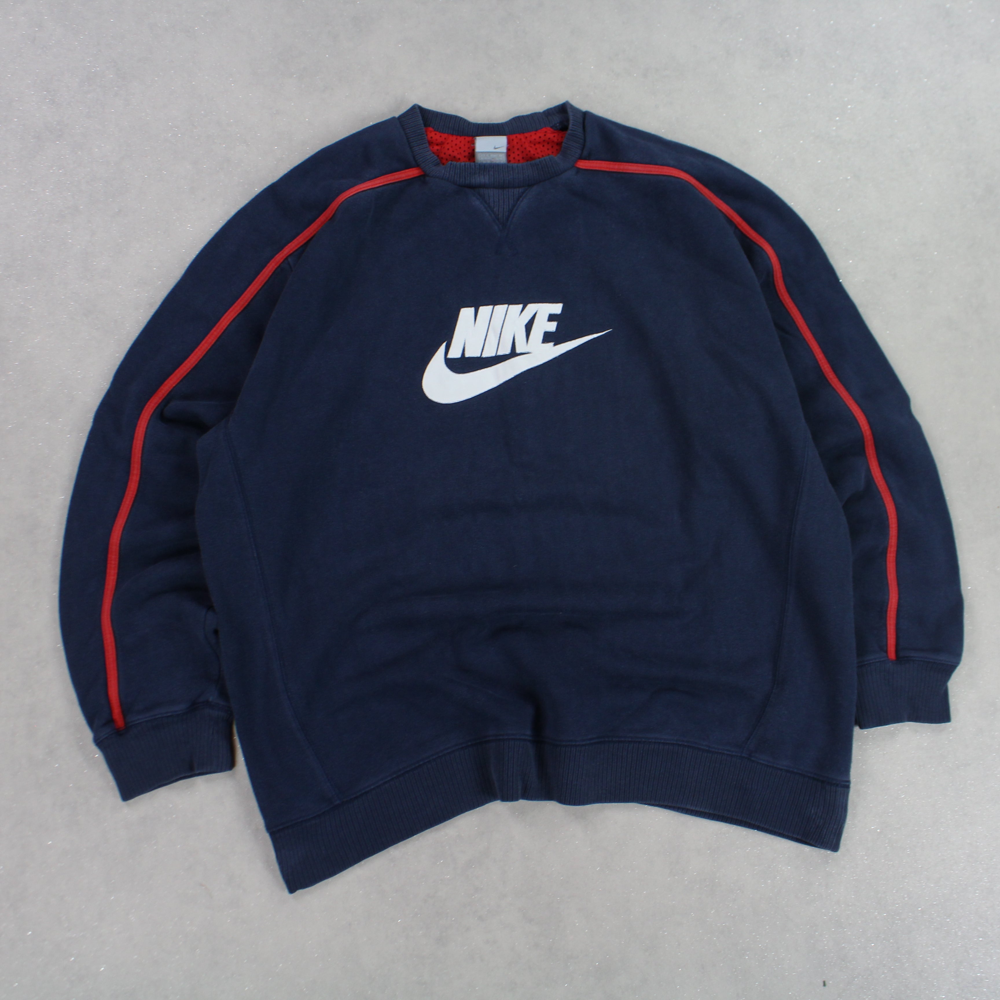 RARE 2000s  Sweatshirt Navy-OSI