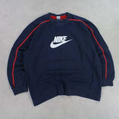 RARE 2000s  Sweatshirt Navy-OSI