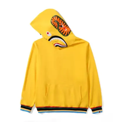  Color Camo Tiger Shark Wide Hoodie-OSI