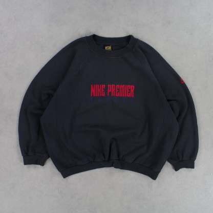 VERY RARE 1992  Sweatshirt Soccer Grey-OSI