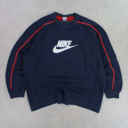 RARE 2000s  Sweatshirt Navy-OSI