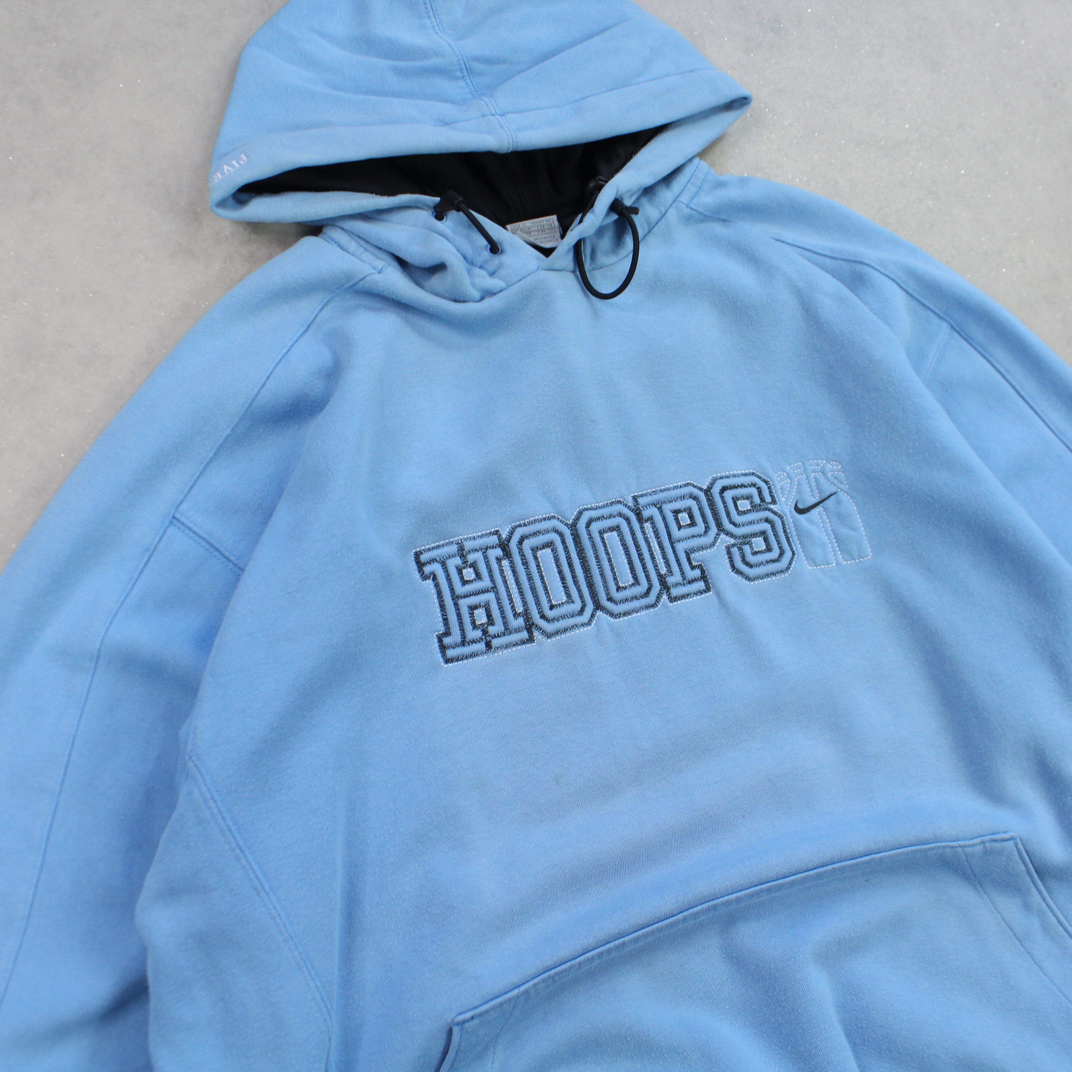 RARE 2000s  Hoops Hoodie Blue-OSI