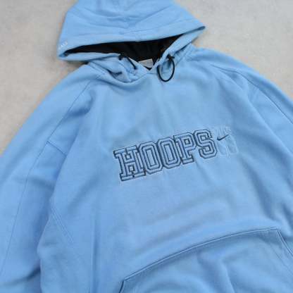RARE 2000s  Hoops Hoodie Blue-OSI
