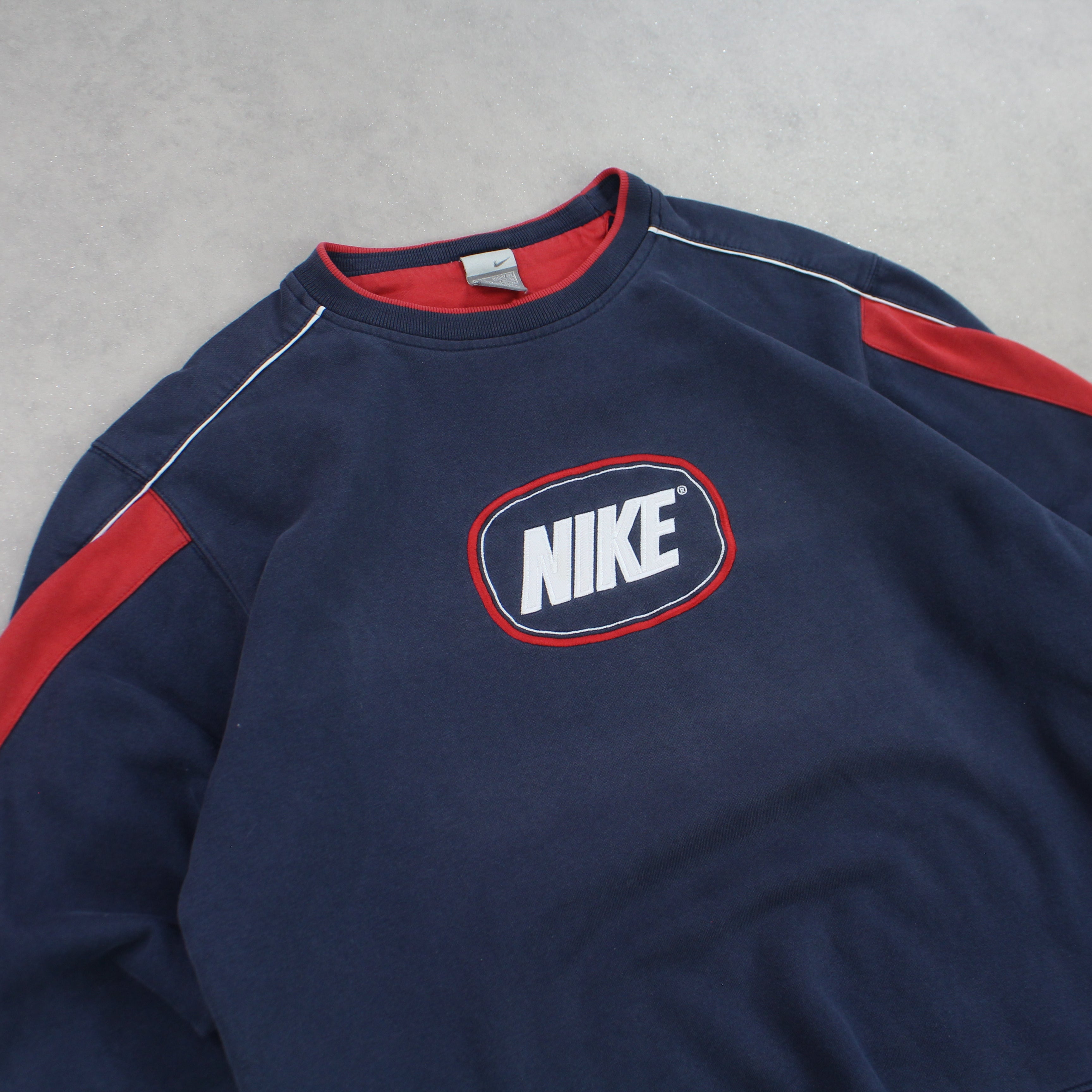 RARE 2000s  Sweatshirt Navy-OSI